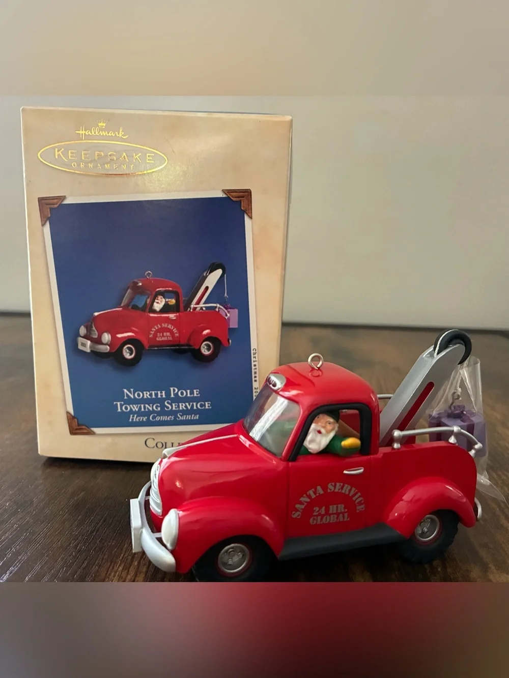 Hallmark “North Pole Towing Service” Keepsake Ornament 2002